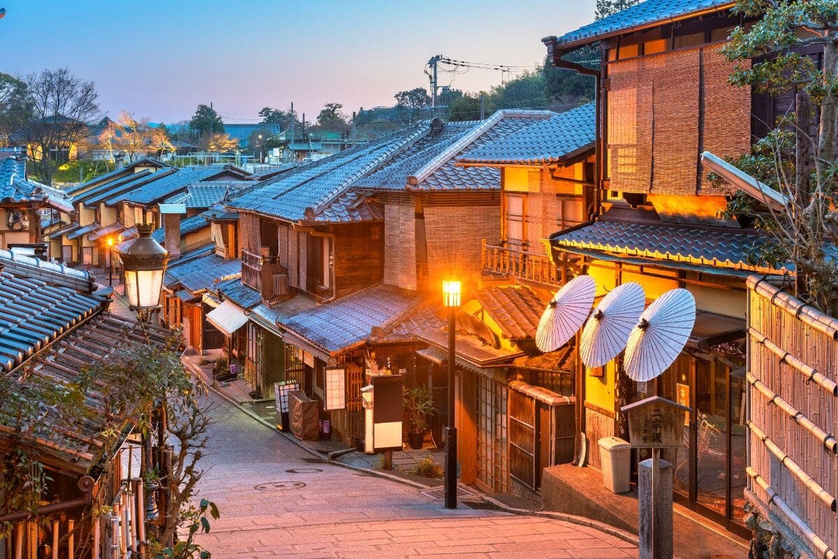 Vista panorámica de Japón