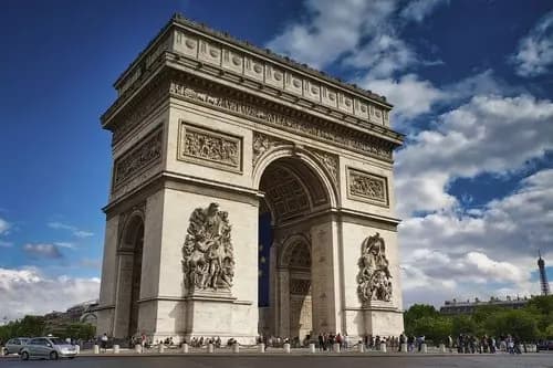 Torre Eiffel, Campos Elíseos y Arco del Triunfo